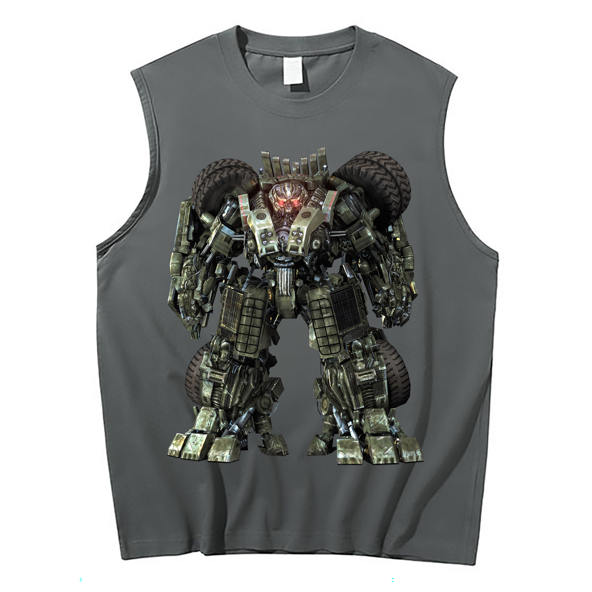 （画像用） Transformers トランスフォーマー コットン100％タンクトップ（フロントプリント）